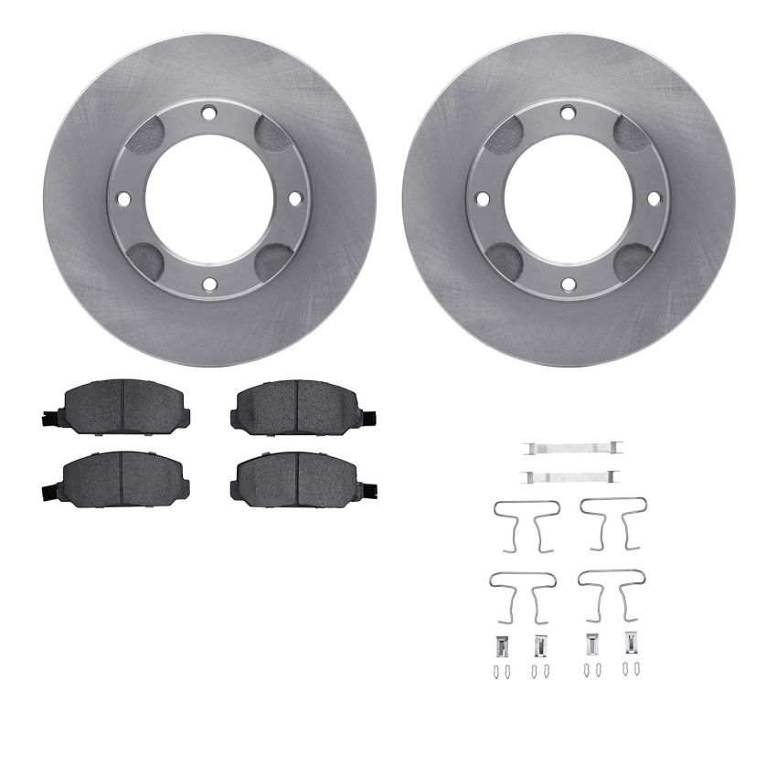 Dynamic Friction 6512-59104 Rotor Kit