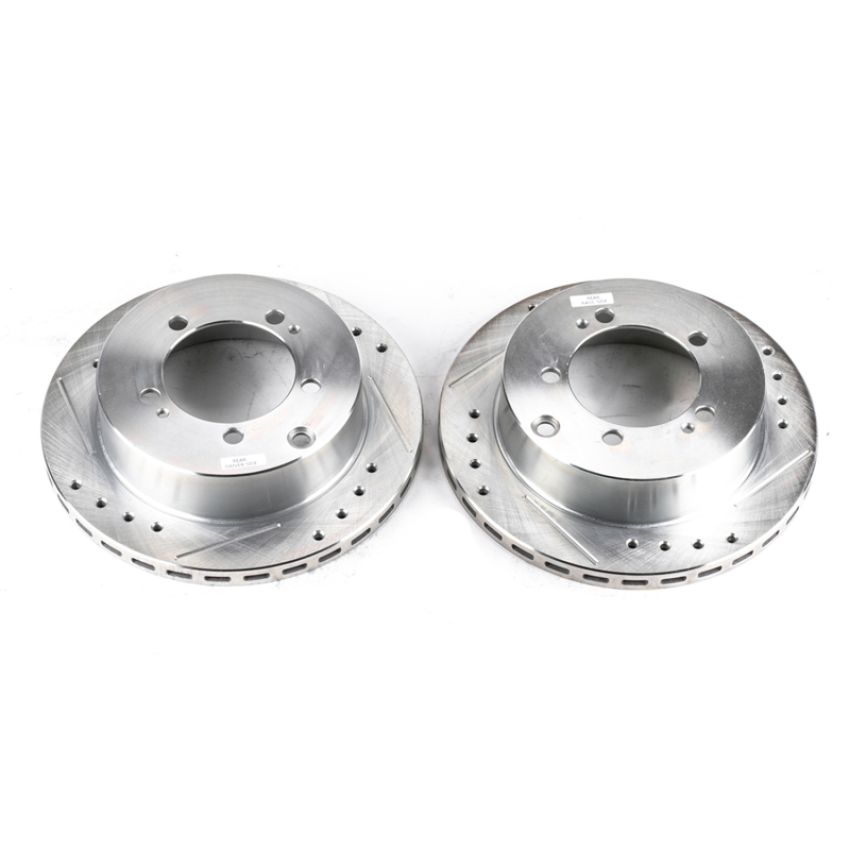 PowerStop JBR584XPR PowerStop Evolution Performance Drilled, Slotted & Plated Brake Rotor Pair
