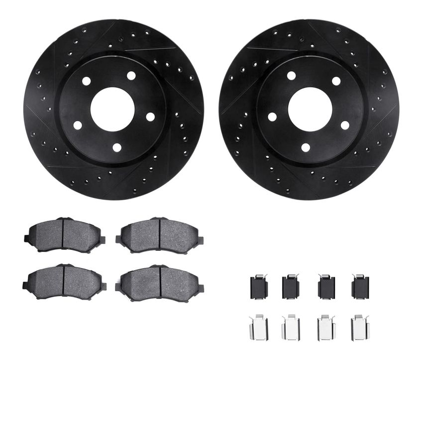 Dynamic Friction 8412-40020 Rotor Kit