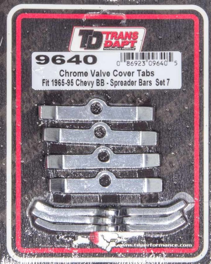 TRANS-DAPT TRA9640 Bb Chevy V.C. Tabs (7)