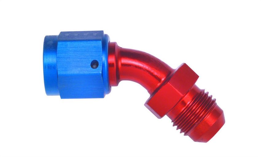 AEROQUIP AERFCM3148 #6 Male to #6 Female 45 Deg Swivel Fitting