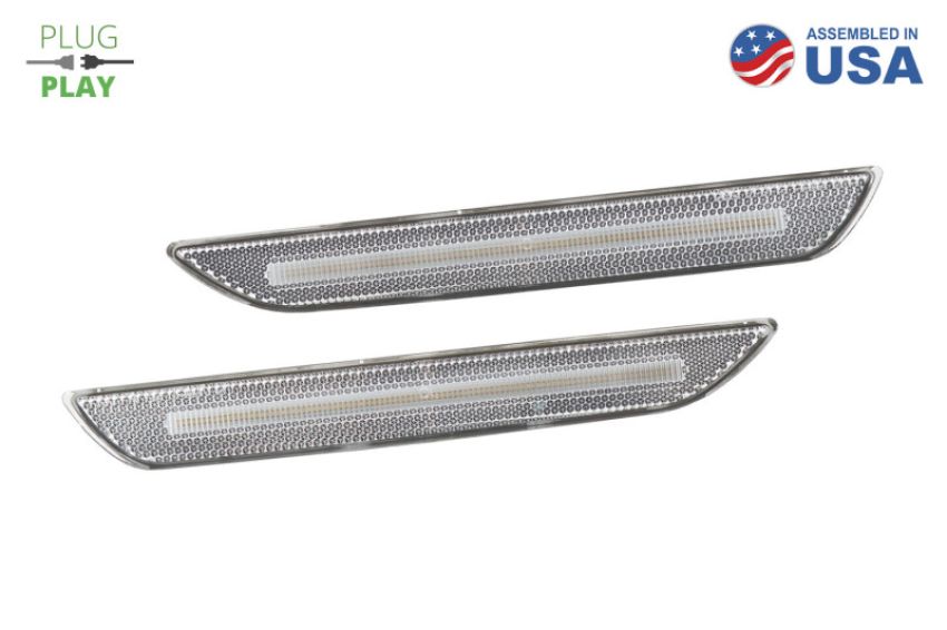 Diode Dynamics DD5071 15-21 EU/AU Ford Mustang LED Sidemarkers Clear (Pair)