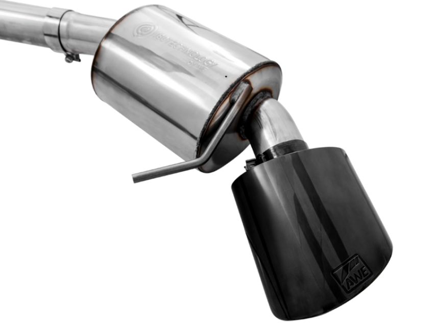 AWE Tuning 3015-33112 Audi B9 RS 5 2.9L (Res.For Performance Cat) Touring Edition Exhaust w/ Diamond Black Tips
