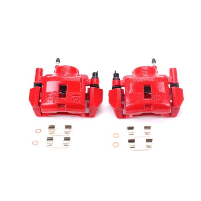 PowerStop S2608 Red Powder Coated Calipers