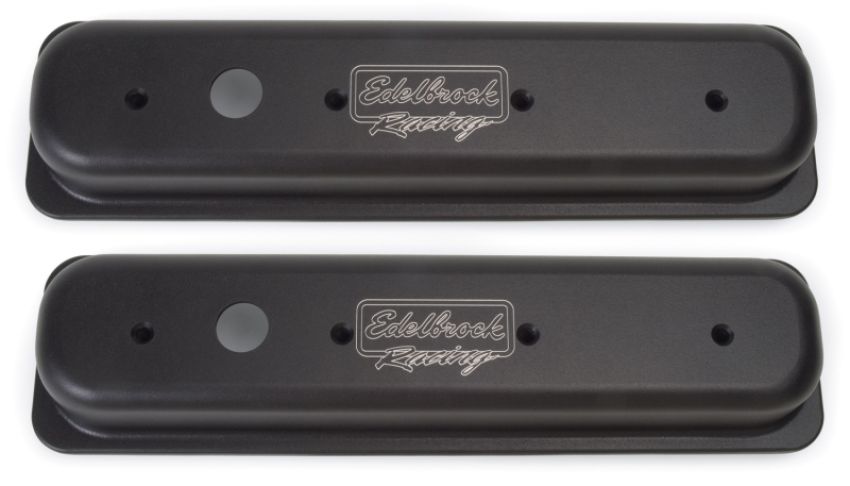 EDELBROCK EDE41723 SBC Center Bolt V/S V/C's - Short- Black