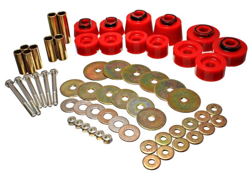ENERGY SUSPENSION ENE4-4117R 98-11 Ford Ranger Body Mount Set
