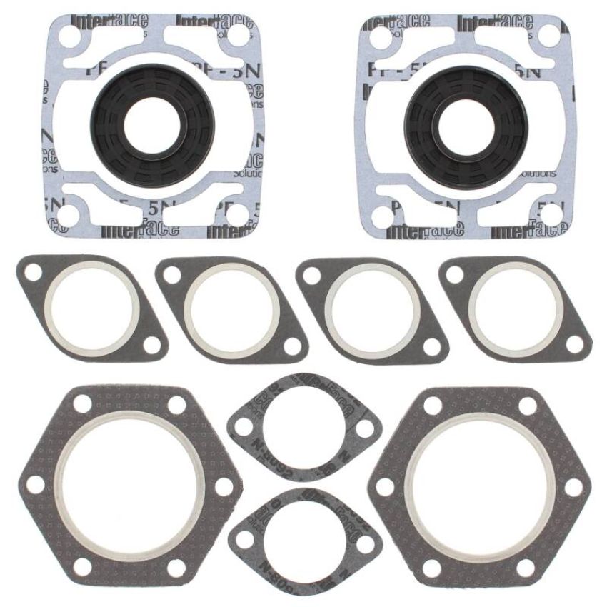 Vertex Pistons 711078A Vertex Gaskets 78-79 Polaris Cobra Complete Gasket Kit w/ Oil Seals
