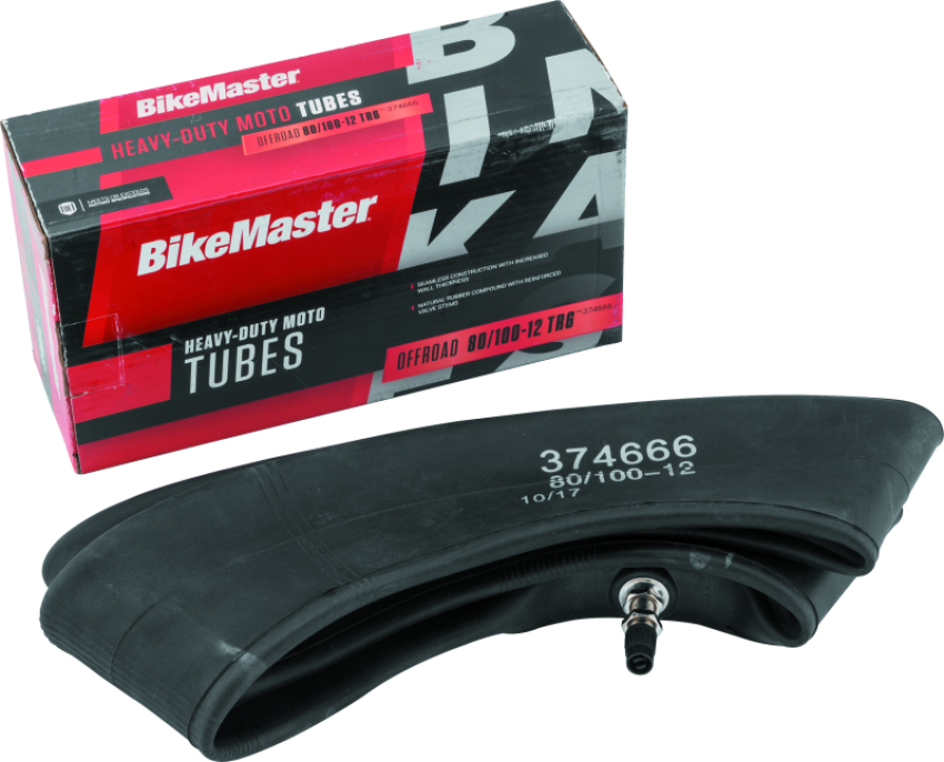 BikeMaster 374666 80/100-12 TR6 Tube Heavy Duty