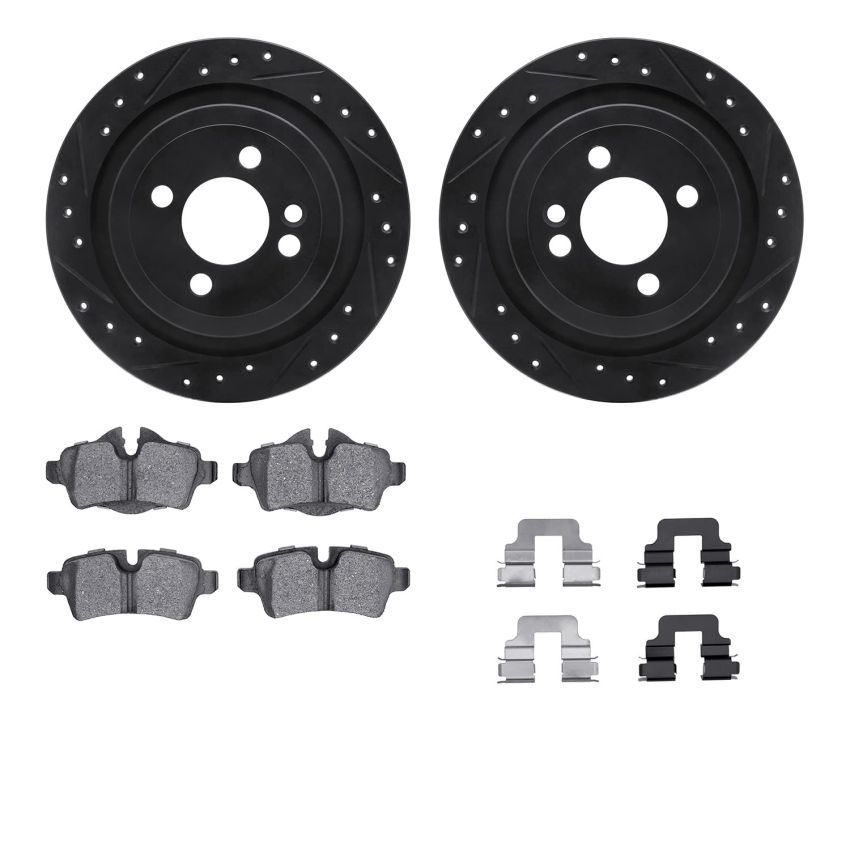 Dynamic Friction 8512-32009 Rotor Kit