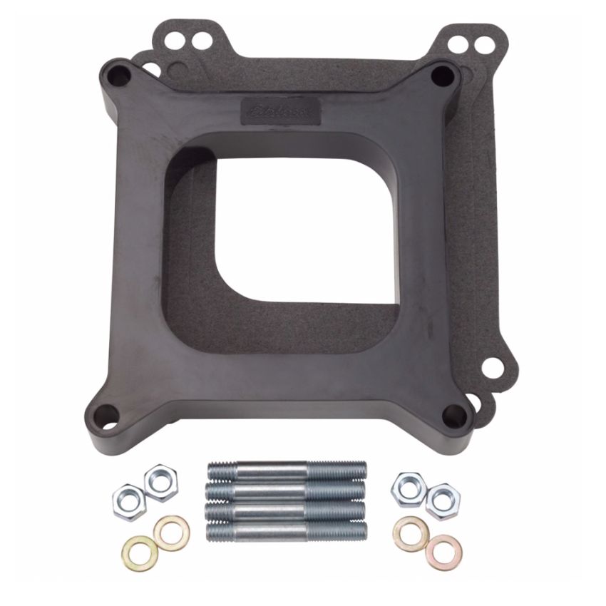EDELBROCK EDE8710 Carburetor Spacer - 1in Open