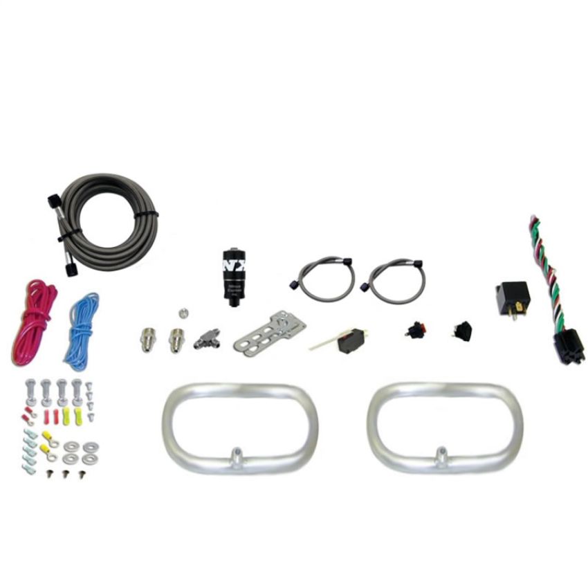 Nitrous Express 22200-00 DUAL NTERCOOLER RING SYSTEM (2 - 6 X 6 RINGS) LESS BOTTLE