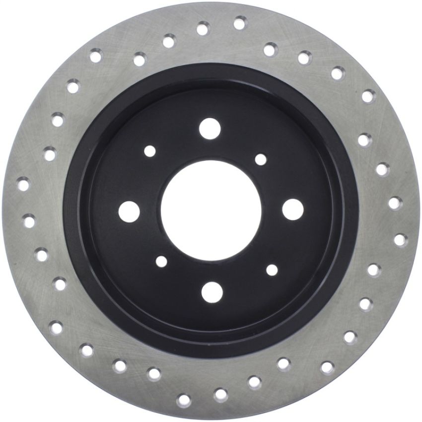 StopTech Acura & Honda Civic/Del Sol Drilled Left Rear Rotor