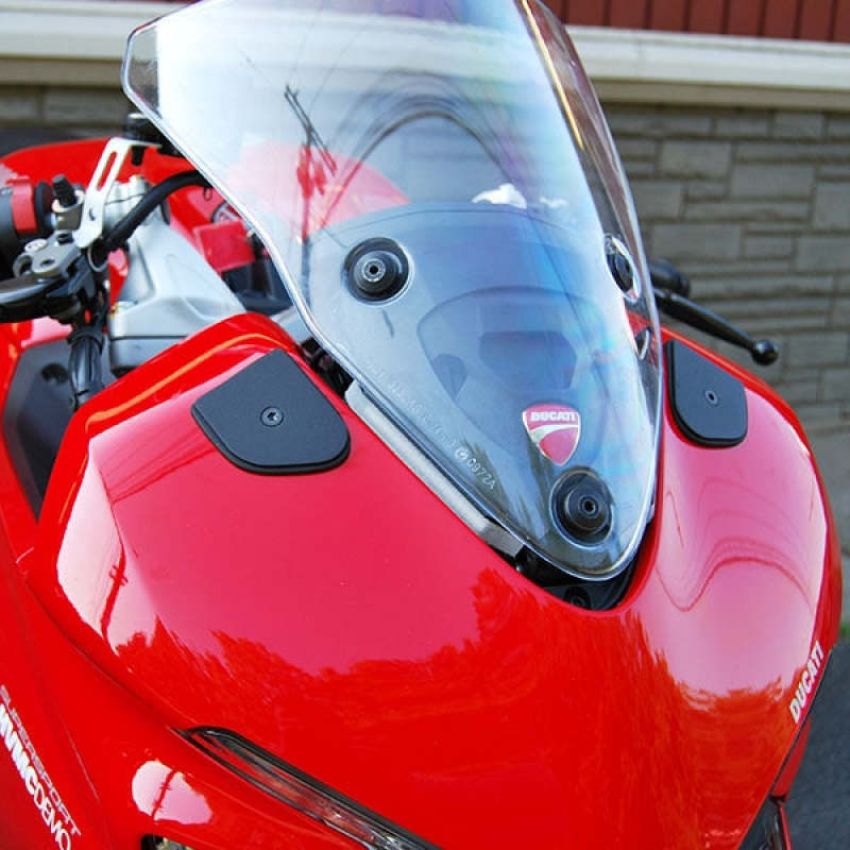 New Rage Cycles 939-FS-BO 17+ Ducati Supersport 939 Front Signals