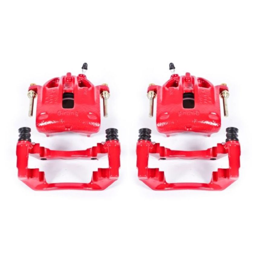 PowerStop S1138 Red Powder Coated Calipers