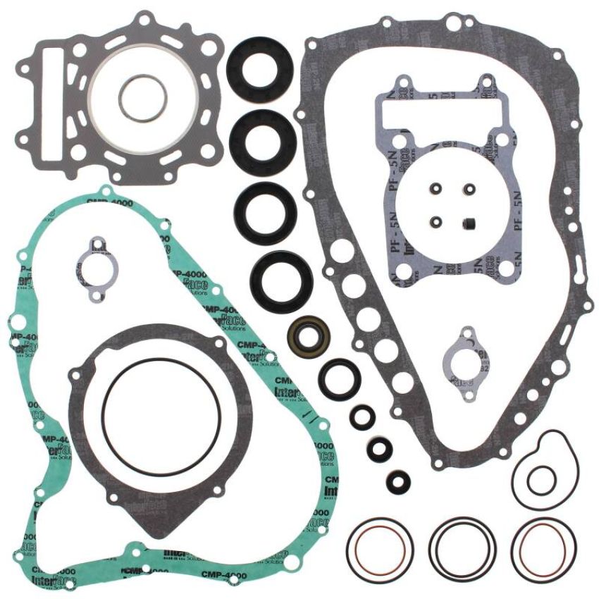 Vertex Pistons 811800 Vertex Gaskets 98-01 Arctic Cat 400 2x4 Complete Gasket Kit w/ Oil Seals