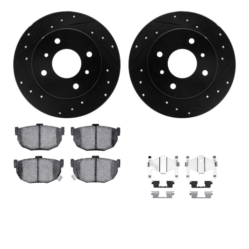 Dynamic Friction 8512-67037 Rotor Kit