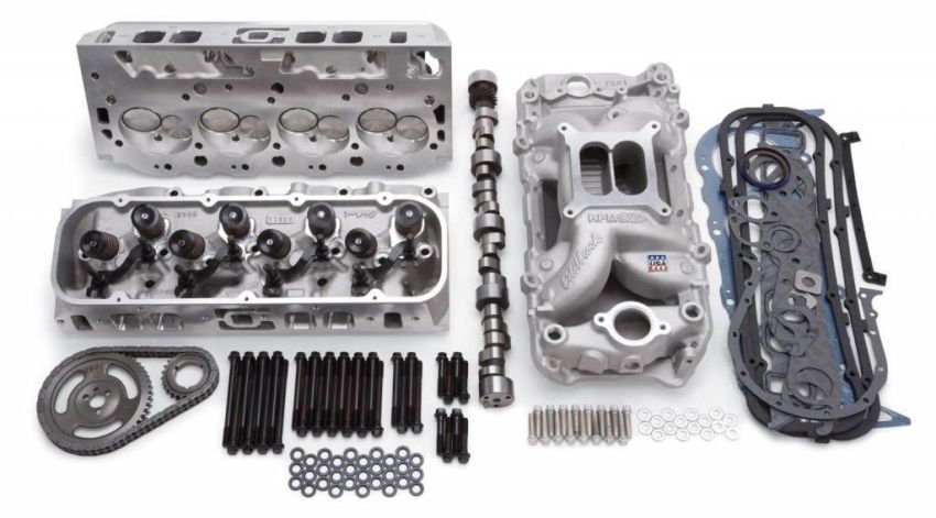 Edelbrock 2049 Power Package Top End Kit RPM Series Chrysler 1967-1991 340-418 CI Small Block V8 415Hp+