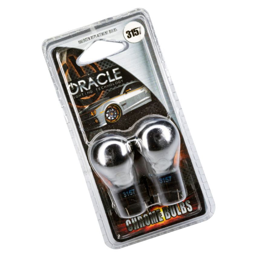 Oracle Lighting 5511-001 3157 Chrome Bulbs, White, Pair