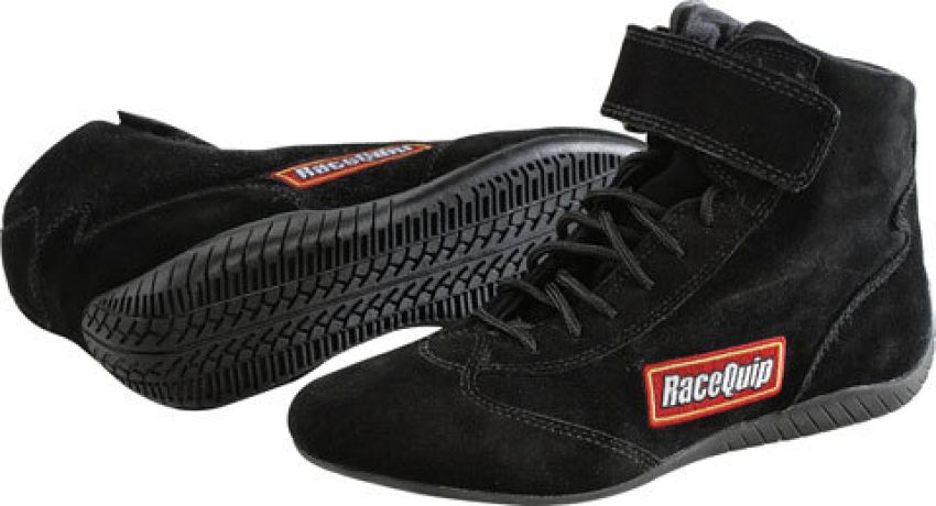 RACEQUIP RQP30300120 Shoe Mid-Top Black Size 12  SFI