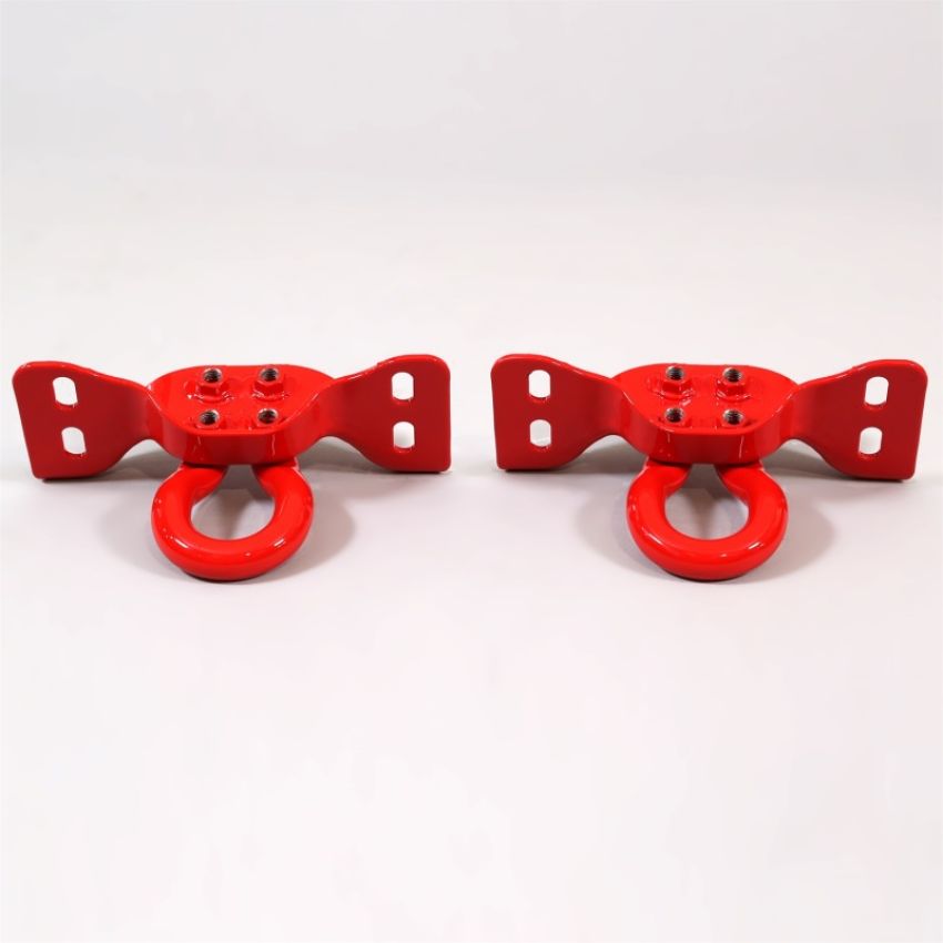 Ford Racing M-18954-SDR 2017-2024 Super Duty Tow Hooks-Pair-Red