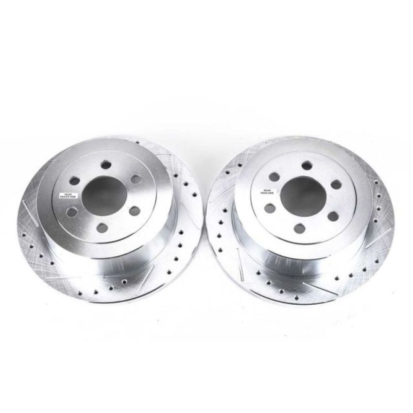 PowerStop AR8762XPR PowerStop Evolution Performance Drilled, Slotted & Plated Brake Rotor Pair