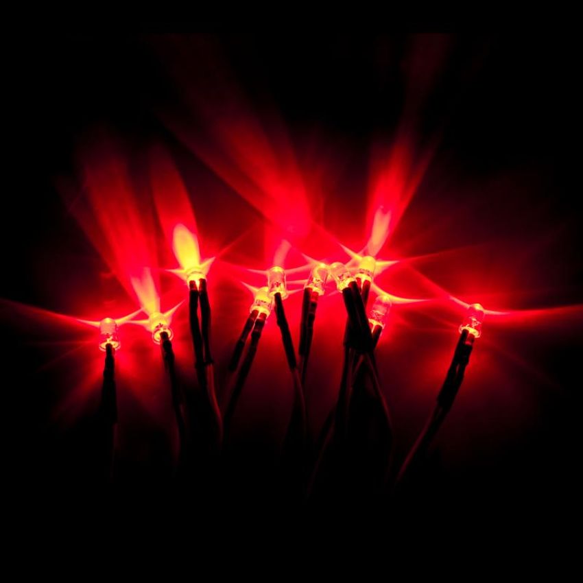Oracle Lighting 5404-003 Single Wired LED, Red