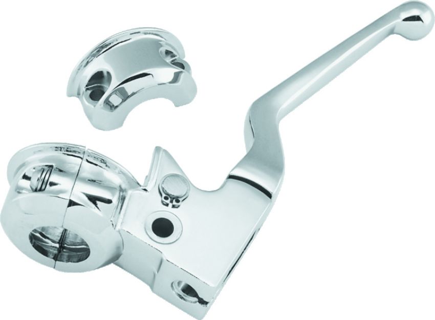 Bikers Choice 488727 82-95 Big Twin & XL Chrome Clutch Lever & Bracket