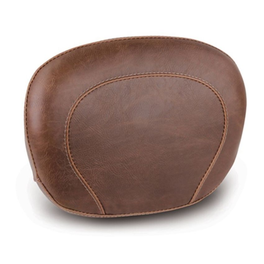 Mustang Motorcycle 76771 Mustang 97-21 Harley Touring Sissy Bar Pad (12 inch x 9 inch) - Brown