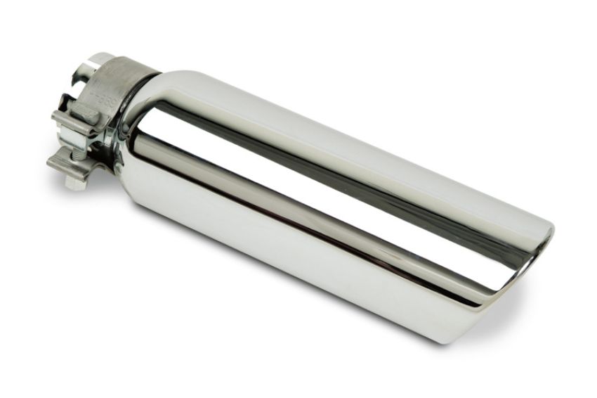 Go Rhino GRT2310 Exhaust Tip - Chrome - ID 2in x L 10in x OD 3in