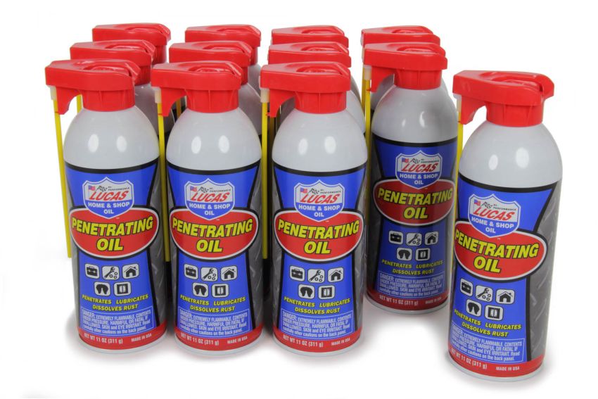 LUCAS OIL LUC11043-12 Penetrating Oil Case 12 x 11 Oz.