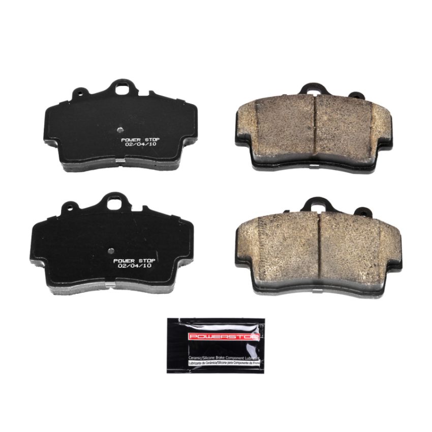 PowerStop Z23-737 PowerStop - Z23 Daily Driver Carbon-Fiber Ceramic Brake Pads with Hardware Kit