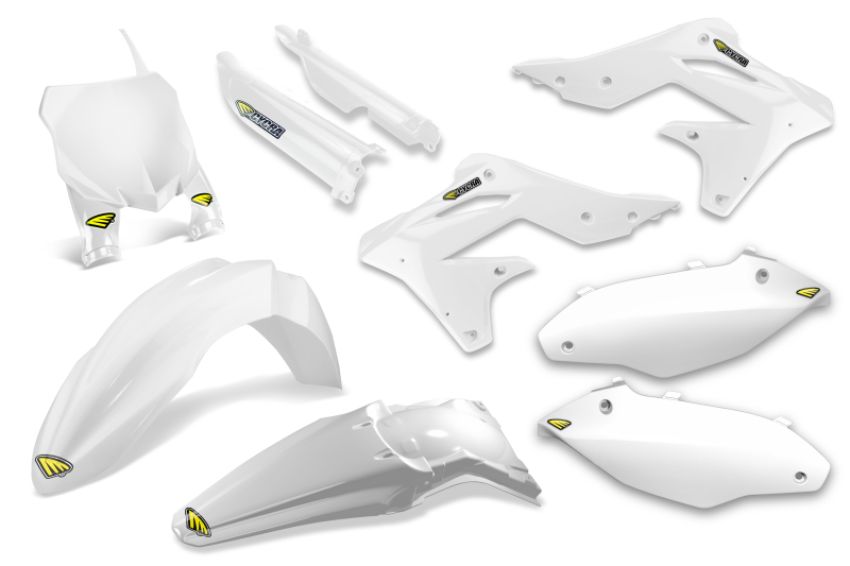 Cycra 1CYC-9307-42 13-16 Kawasaki KX250F Powerflow Body Kit - White