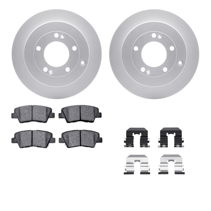 Dynamic Friction 4512-03130 Rotor Kit