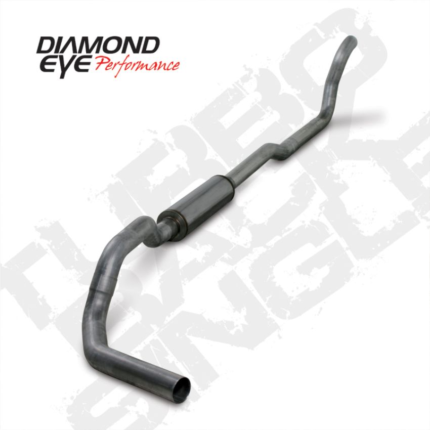 Diamond Eye Performance K4209S Diamond Eye KIT 4in TBSGL SS DDG2X4 89-93 Dodge 5.9L Cummins 2500/3500