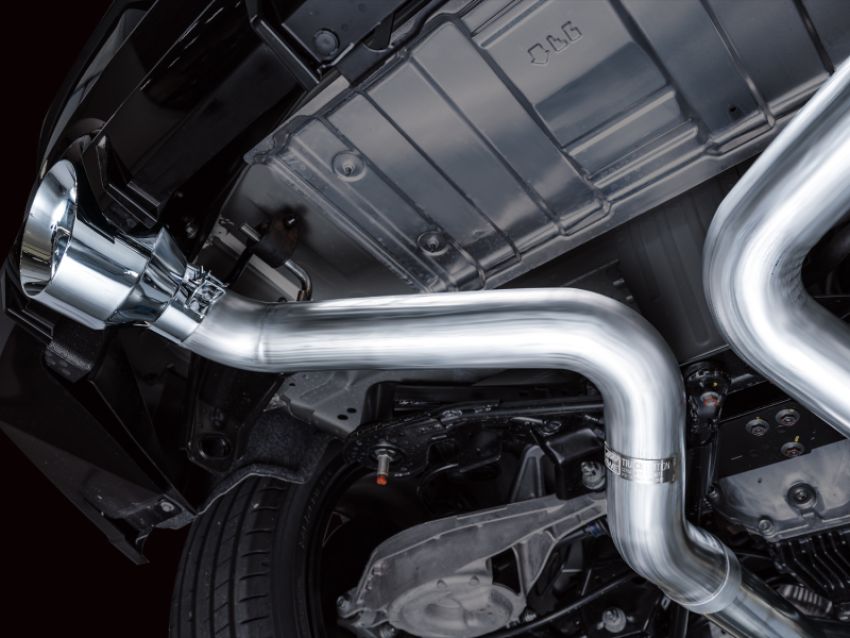 AWE Tuning 3020-32400 AWE 2023 Nissan Z RZ34 RWD Track Edition Catback Exhaust System w/ Chrome Silver Tips