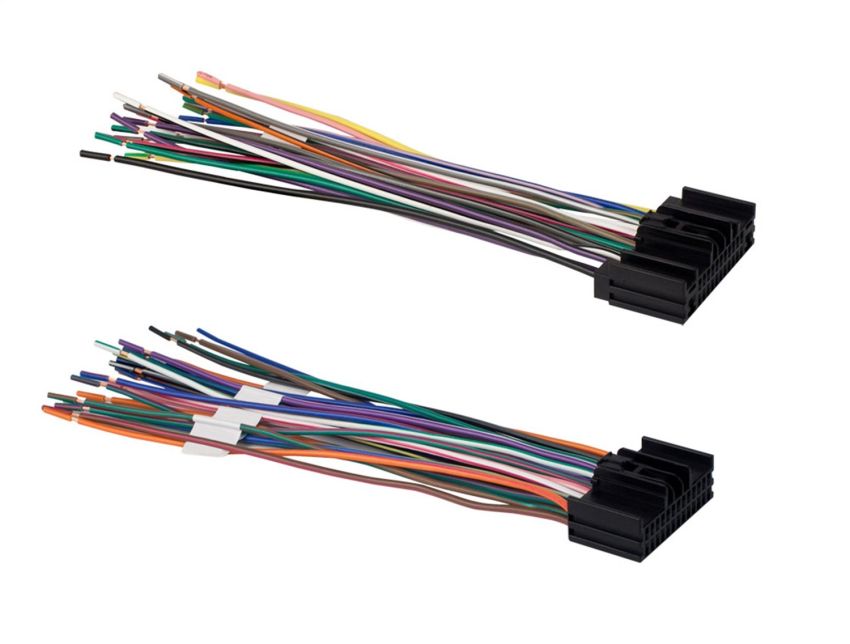 Metra 71-5524 OEM Radio Harness Plugs Into Car OEM Radio Power 4-Speakers 7 in. Long Fully Terminated 24 And 26 Pin OEM Radio Harness
