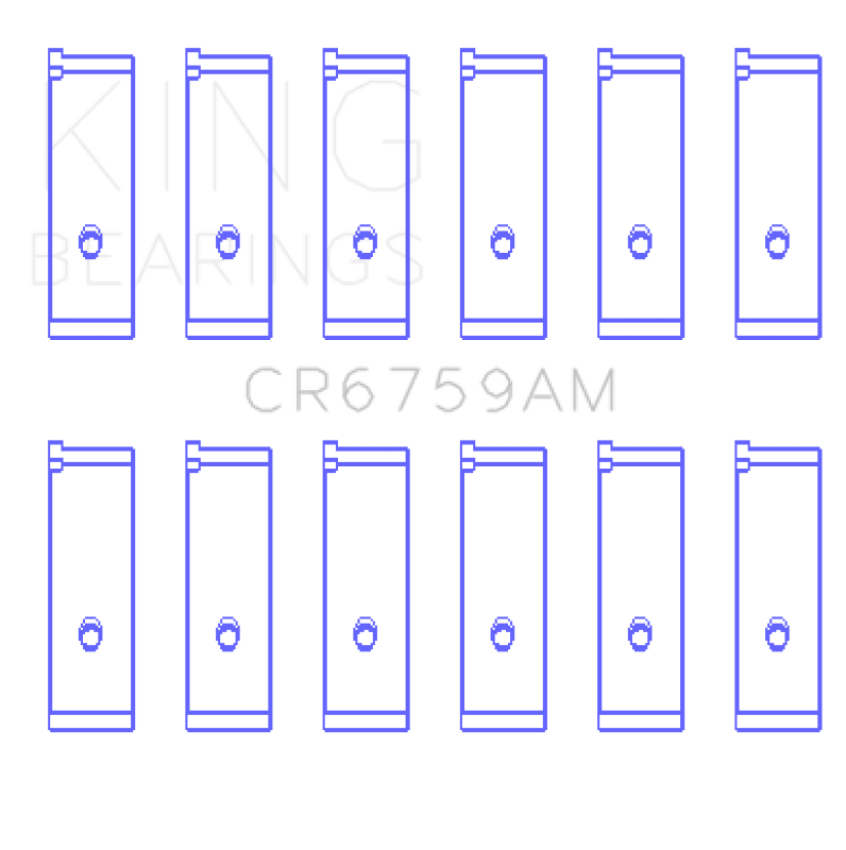 King Honda C32A / C35A Connecting Rod Bearing Set