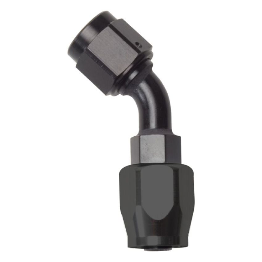 RUSSELL RUS610105 #8 45 Deg Hose End Black