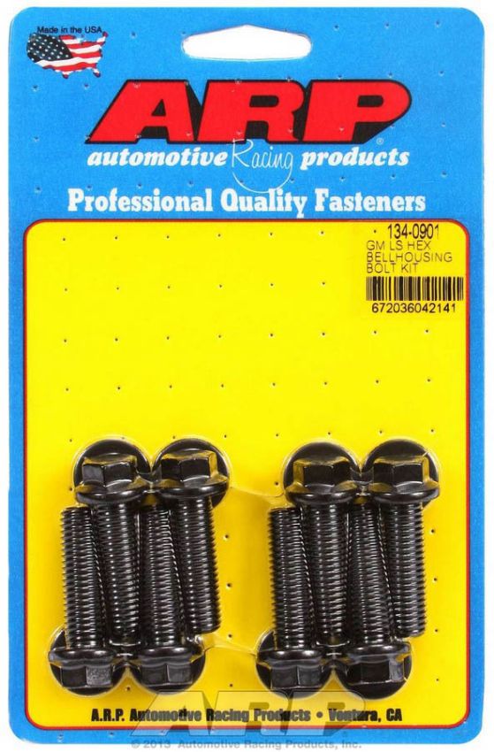 ARP ARP134-0901 Bellhousing Bolt Kit - 6pt. GM LS
