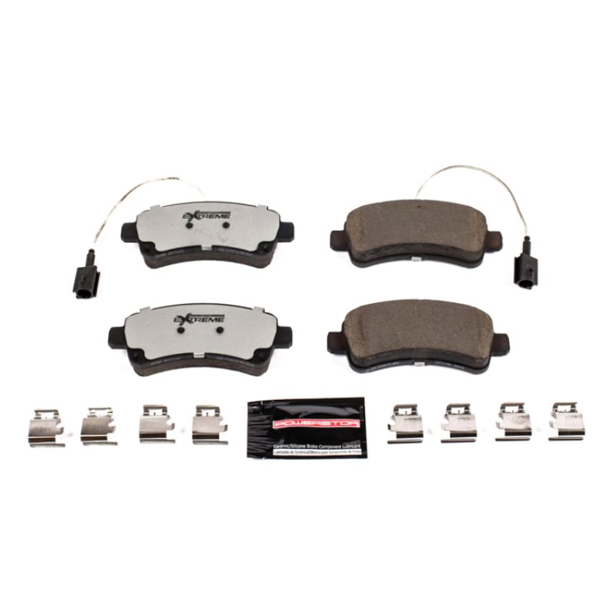 PowerStop Z36-1840 PowerStop - Z36 Truck and SUV Carbon-Fiber Ceramic Brake Pads with Hardware Kit