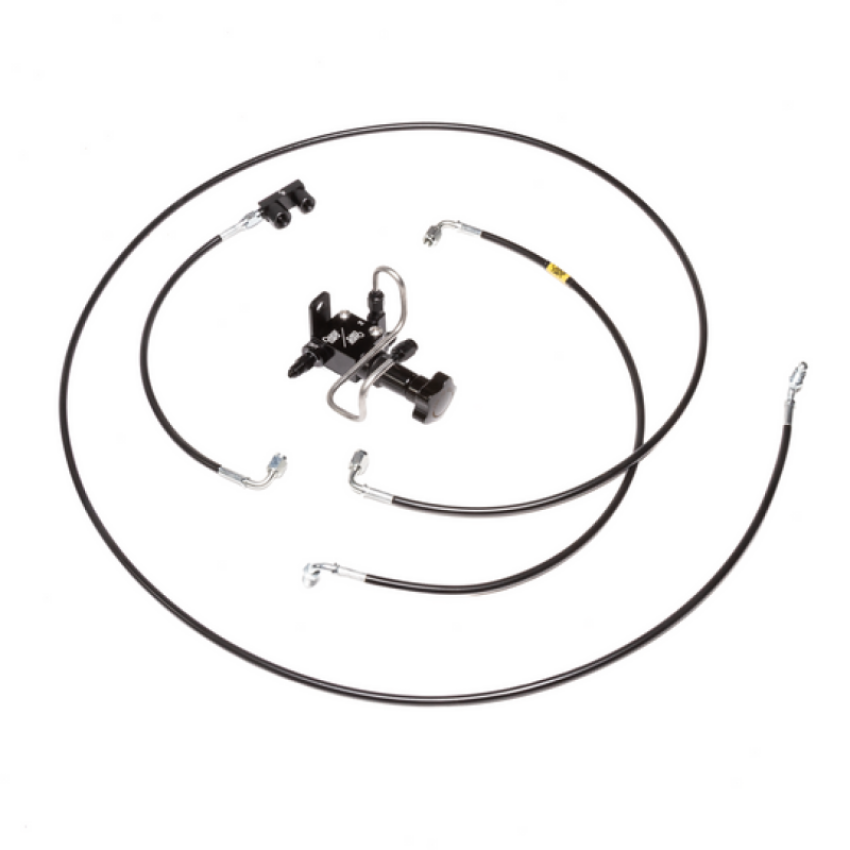 Chase Bays CB-E46-BBE 00-06 BMW 3-Series E46 Single Piston Brake Booster Delete Brake Line Relocation