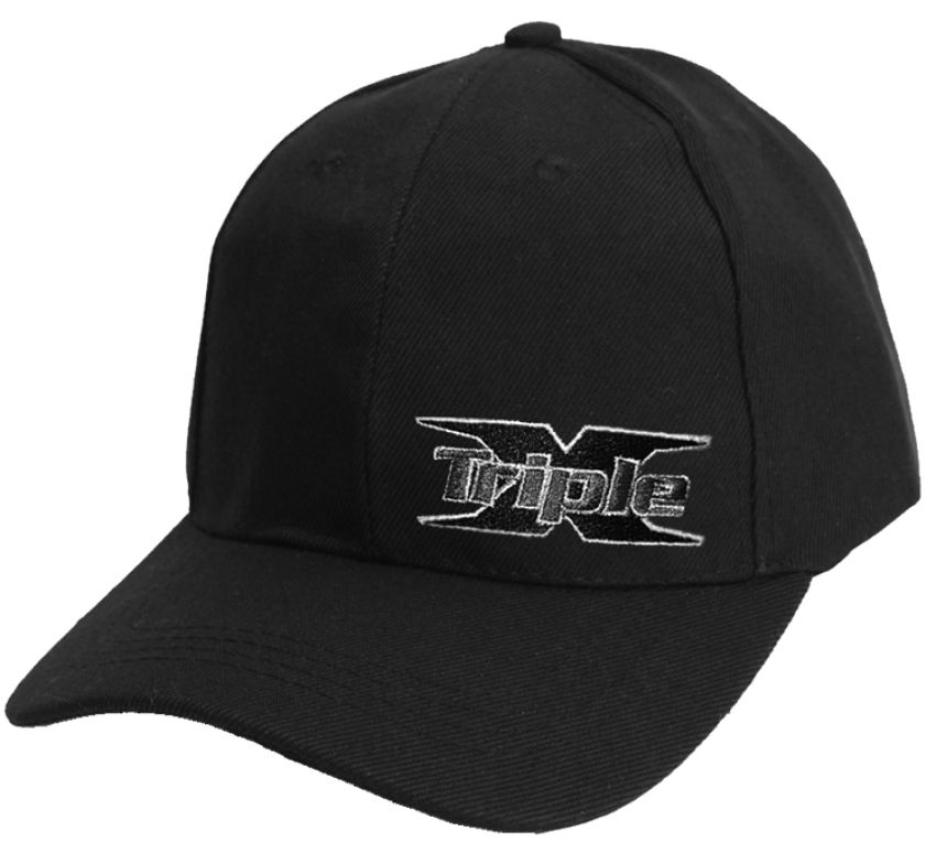 TRIPLE X RACE COMPONENTS TXRAP-CAP-72 Hat Curved Bill With Triple X Logo