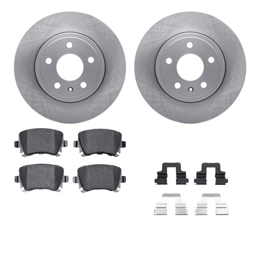 Dynamic Friction 6612-73148 Rotor Kit