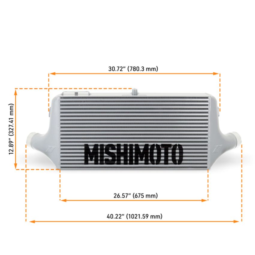 Mishimoto MMINT-ULSL Universal L-Line Intercooler - Silver