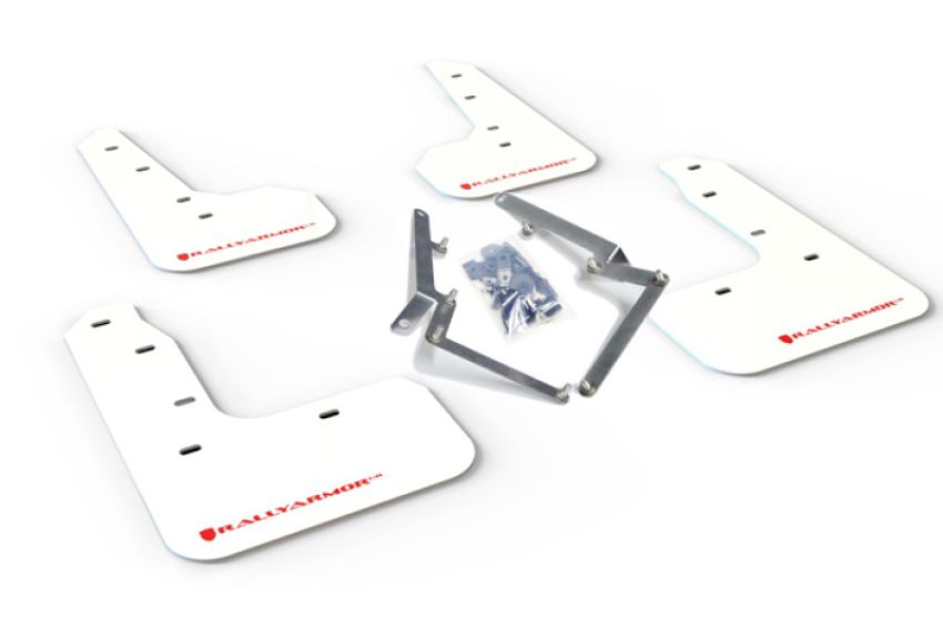 Rally Armor MF51-UR-WH/RD White/Red Logo