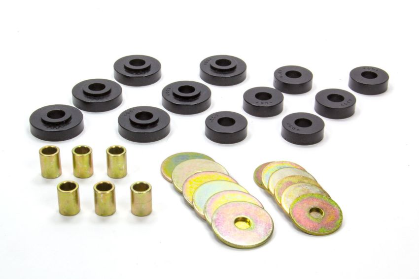 ENERGY SUSPENSION ENE3-4102G 63-69 Vette Body Mounts Black
