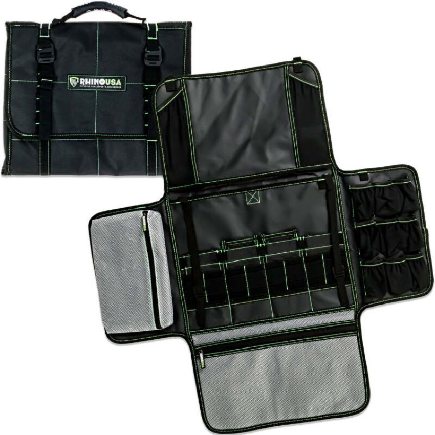 Rhino USA AC-SBCAMPKIT-BLK Camp Kitchen Organizer Bag (Black)