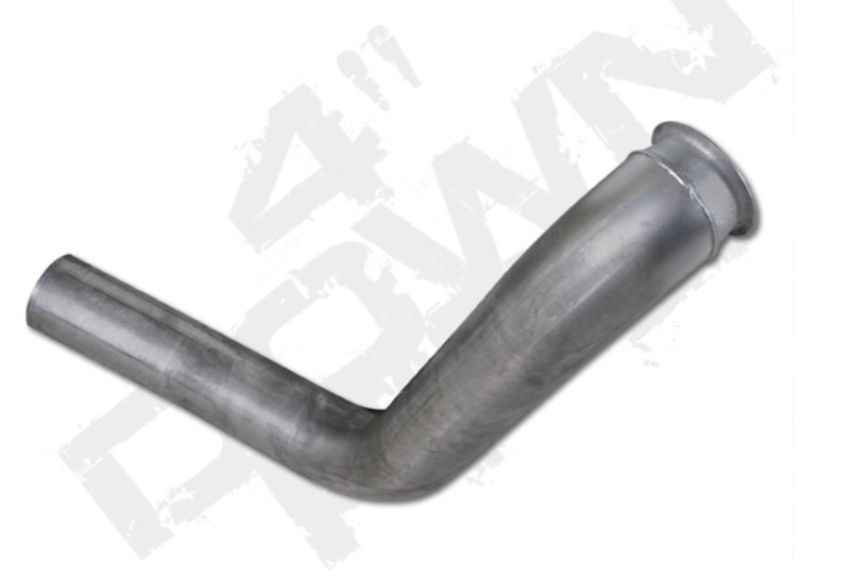Diamond Eye Performance 120015 Diamond Eye DWNP 4in TB SGL/DUAL AL FORD 7.3L F250/F350 CAB & CHASSIS F450 & F550 ROLLOVER 99-03