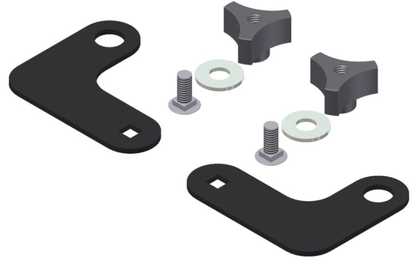 Tuffy Products 310-ALTMNT Tuffy Alternate Mounting Kit For 310 In Jk Without Cargo