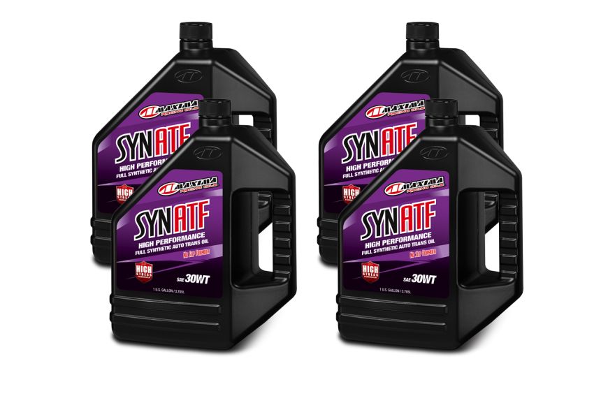 Maxima 49-029128 Performance Auto Synthetic Racing ATF 30wt Full Synthetic Auto Transmission Oil - 128oz